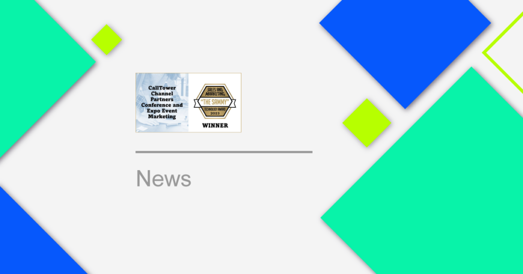CallTower reçoit le prix 2023 Business Intelligence Sales and Marketing Technology (The Sammys)